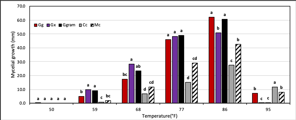 Temperature chart